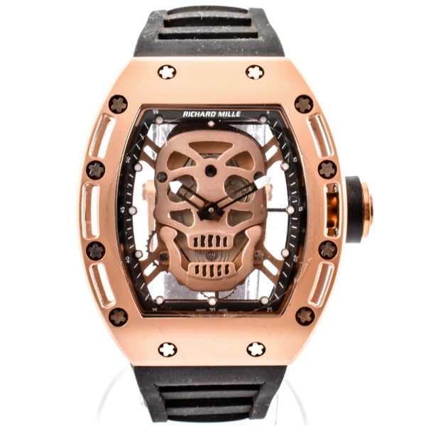 Richard Mille Skull Rose Gold