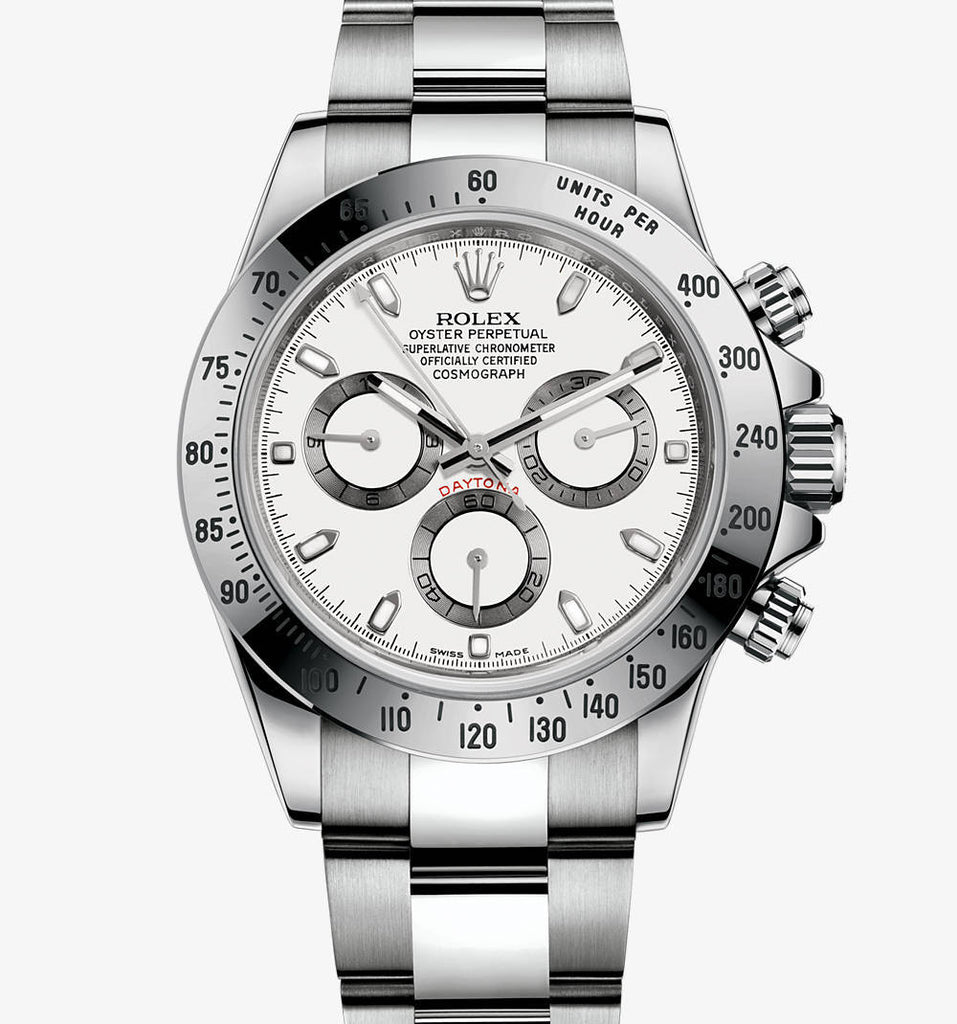 Replica Rolex Cosmograph Daytona Watch: 904L steel – M116520-001